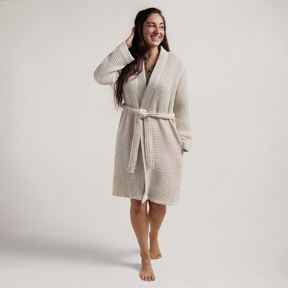 NWOT Parachute Waffle Robe - Tan